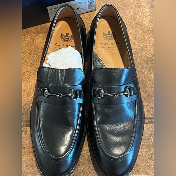 Cole Haan black Kneelnd Bit Loafer mens size 10. - Picture 1 of 7